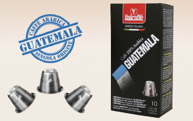 Espresso Guatemala 100% Arabica Nespresso compatible capsules