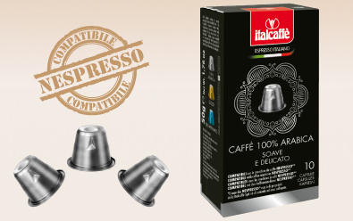 Capsula espresso Arabica nespresso compatibile