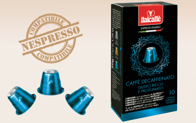 Capsula espresso Decaffeinato nespresso compatibile