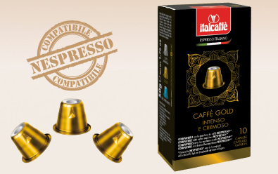 Capsula espresso Gold nespresso compatibile
